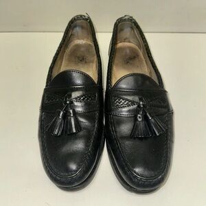 ALLEN EDMONDS Made in USA  Maxfield Tasseled Loafer in Black Size 10 B  47711